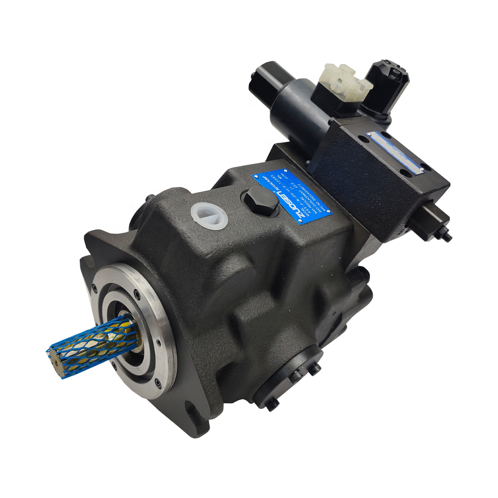 Yuken A45-F-R-04-H-K Variable Displacement Piston Pump With EDG-01V-H-1-PNT11-51 Proportional Hydraulic Pilot Relief Valves