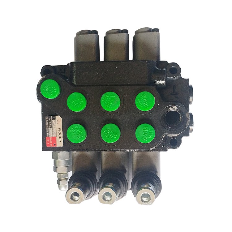 2024 Factory Wholesale and Retail Hydraulic Manual Reversing Operation Multi way Valve 3-way Valve