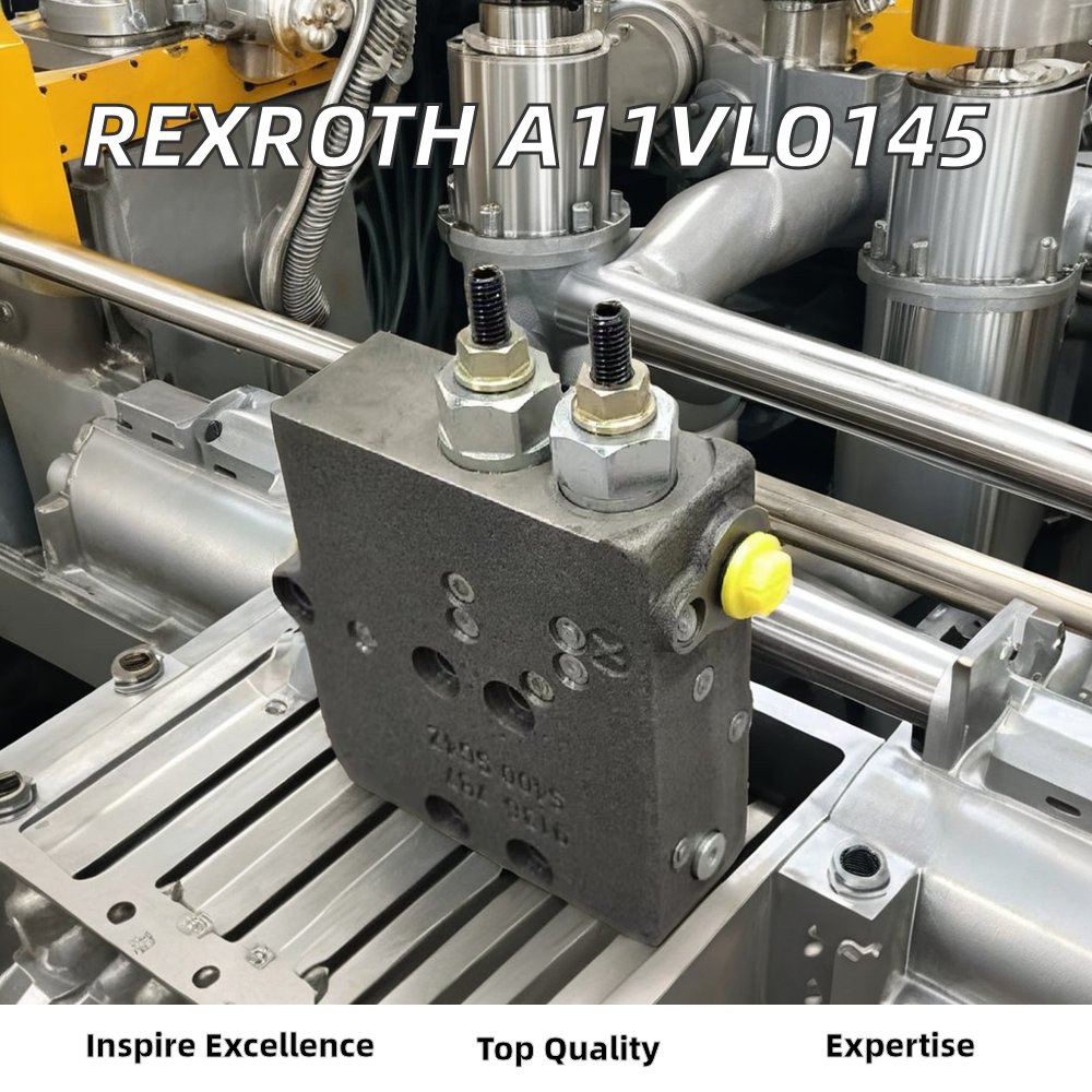 Rexroth A11VO-145DRS Hydraulic Solenoid Proportional Flow Control Valve Directional Pressure Regulation Fittings