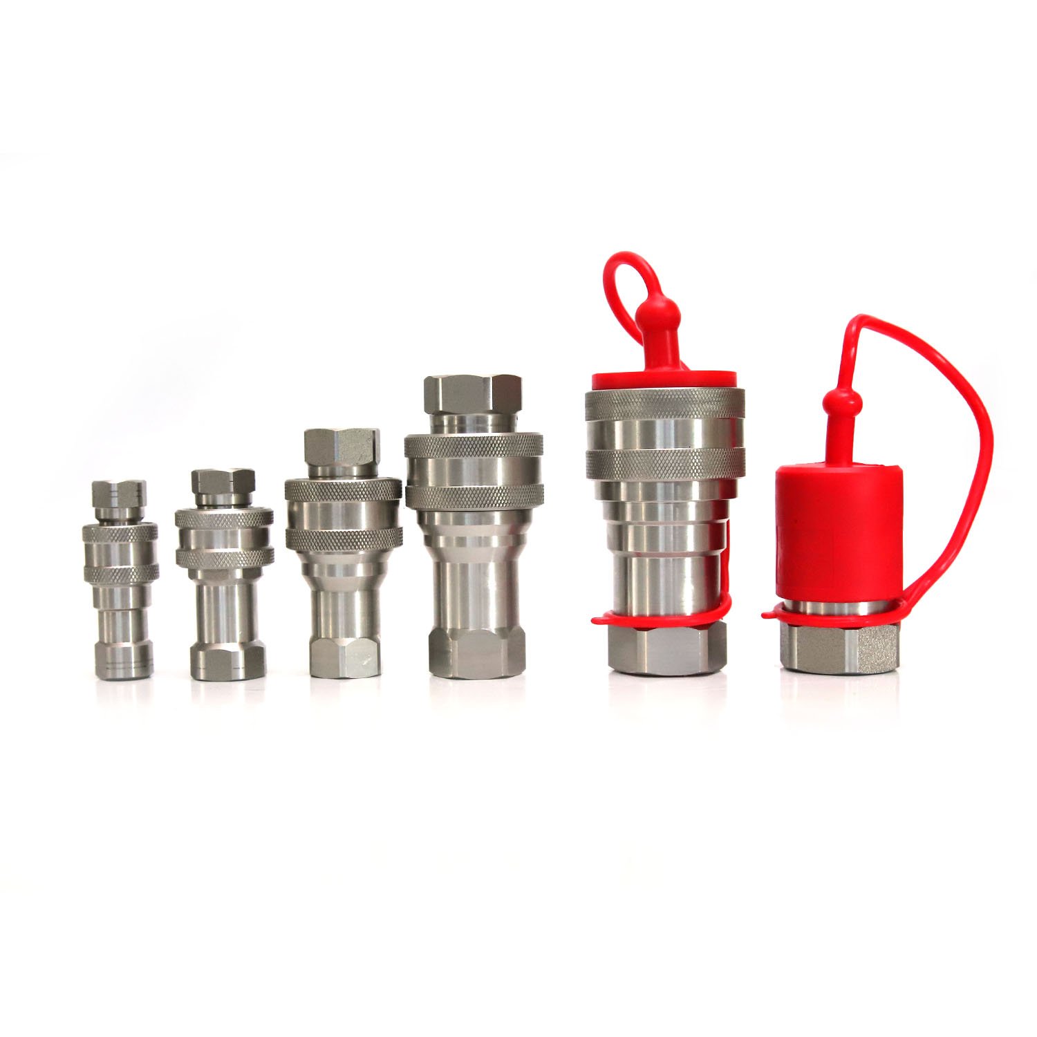 NAIWO ISO 7241B quick coupling hydraulic part poppet valve quick coupler NWB stainless Quick Connectors