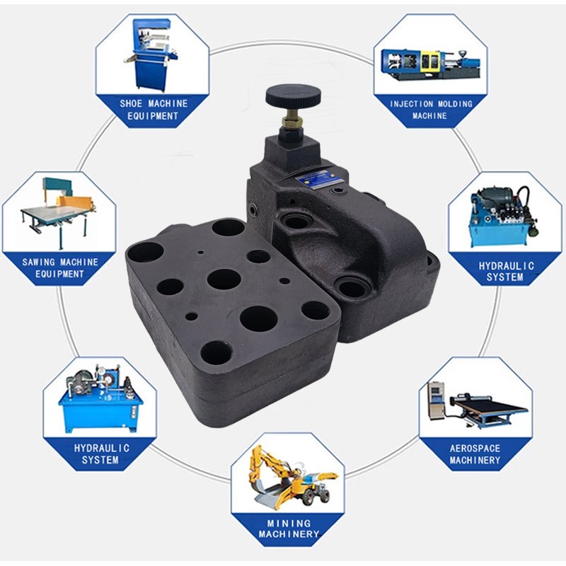 pressure reducing valve rg06 BUCG-06/10 series control valve Yuken hydraulic pressure relief valve