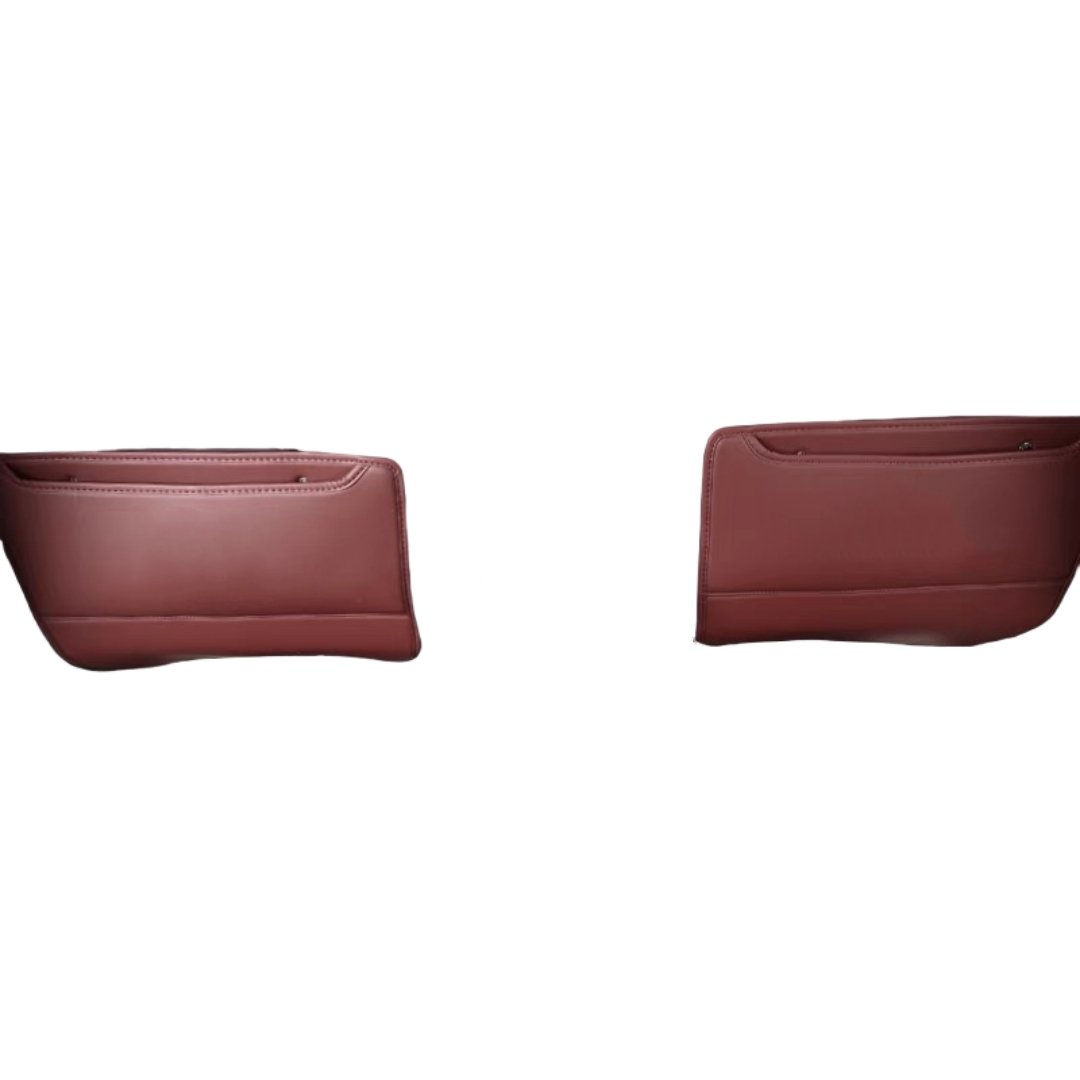 Car seat storage bag Car accessories Seat anti kick pad MODEL Y-3-Red