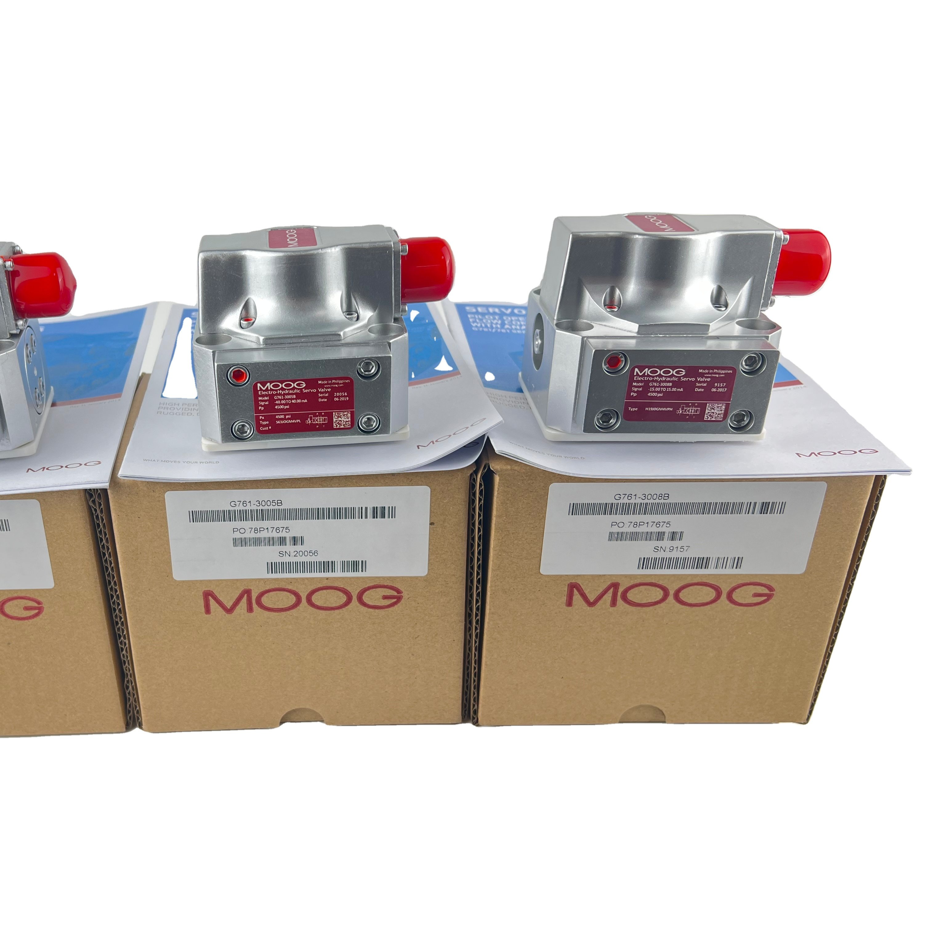 ZY G761-3003B H19JOGM4VPL Electro-Hydraulic servo valve 4500psi G761