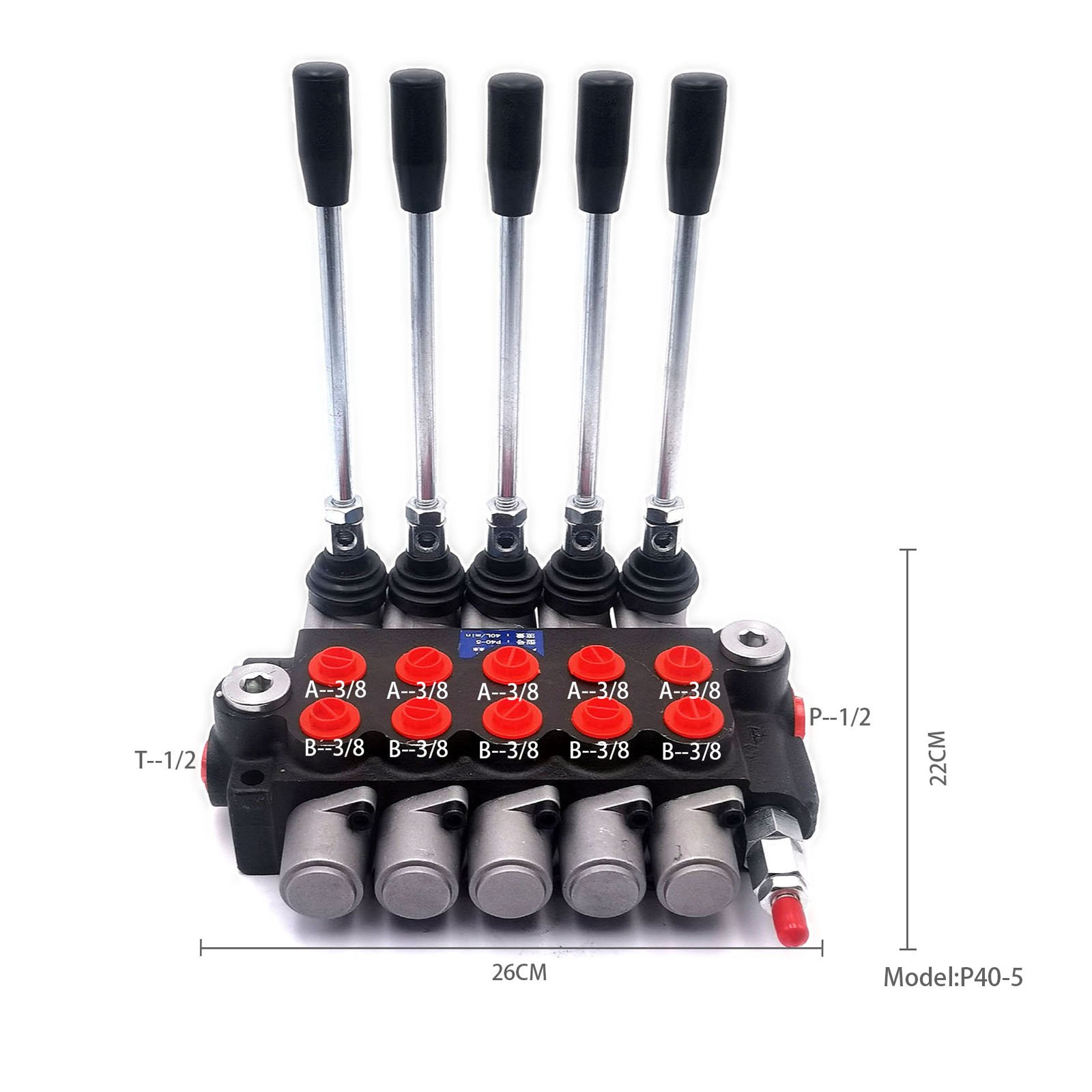 Widely used P40 Hydraulic Multi-way Directional Control Valve