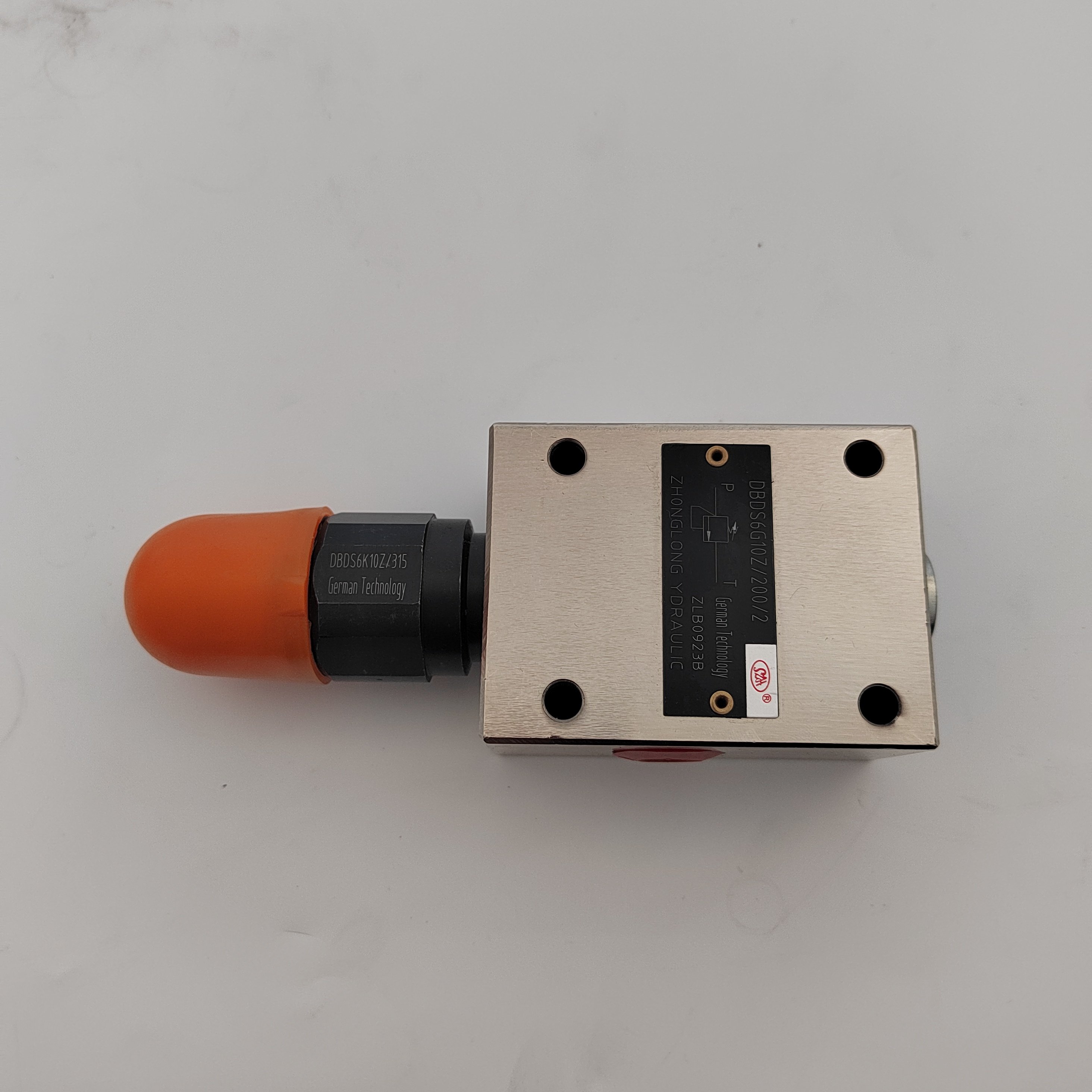 Tubular direct acting relief valve