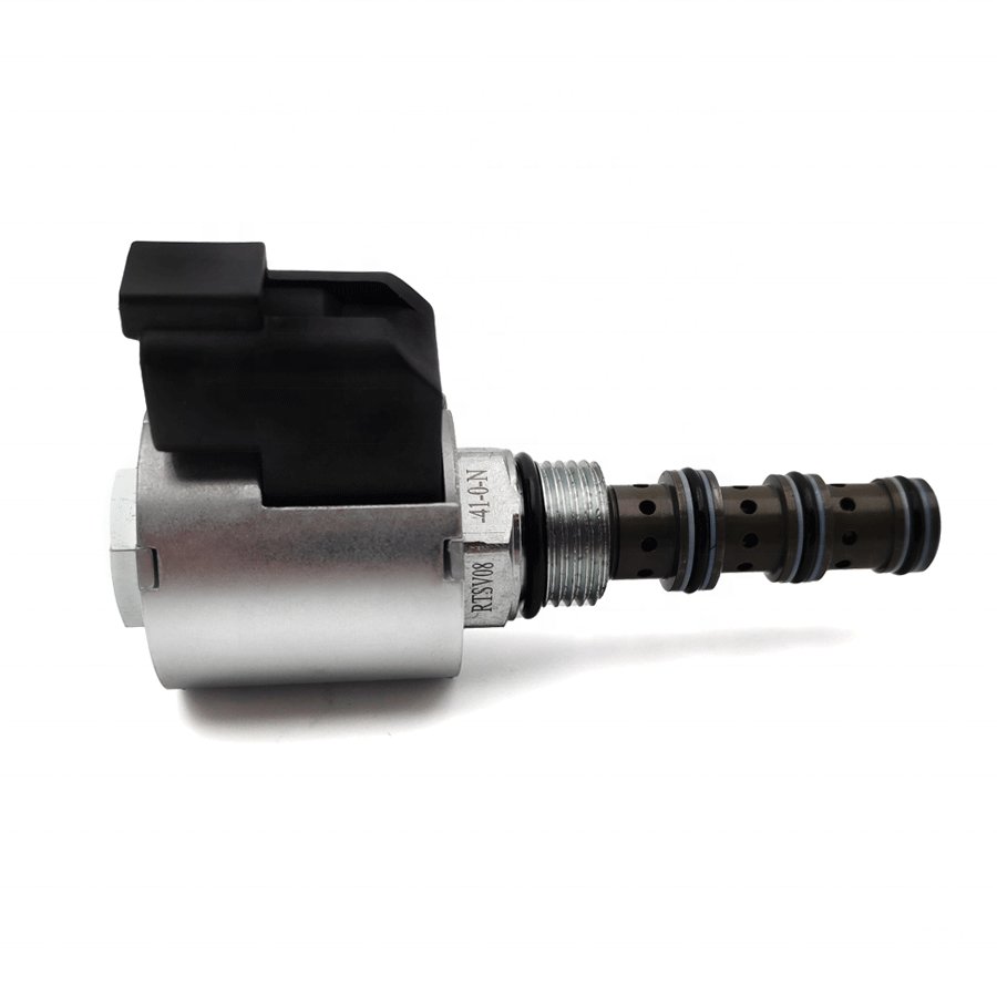 Hydraulic Solenoid on/off Controls - 2-Position 4-Way - Normally Open solenoid cartridge valve spool 4 port 2 position SV08-40