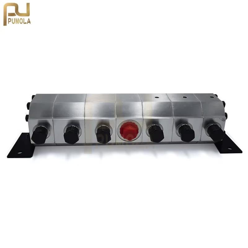 FMA series MA-6R-2.1S FMA-6R FMA-7R FMA-8R Gear Motor Type Rotary Gear Flow Dividers Hydraulic Gear Flow Divider