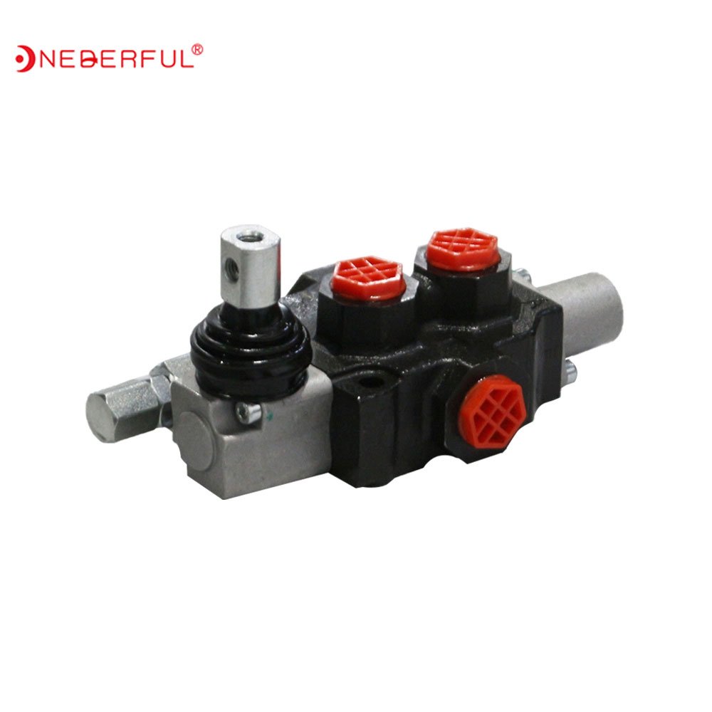 Hydraulic Manual Distributor with 1-7 Spools 3 lever manual or pneumatic control kits sd11 70L/MIN MONOBLOCK DIRECTIONAL VALVE