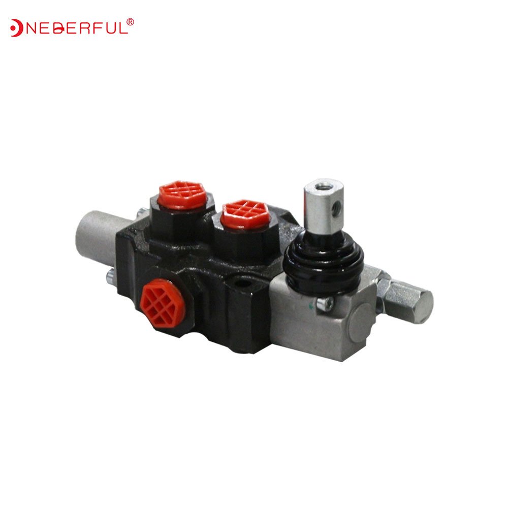 Hydraulic Manual Distributor with 1-7 Spools 3 lever manual or pneumatic control kits sd11 70L/MIN MONOBLOCK DIRECTIONAL VALVE