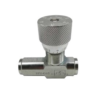 Factory direct supply Best Price STU type Unidirectional flow Control Valve Throttle check valve