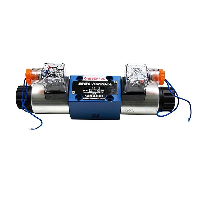 4we6 Type Electromagnetic Reversing Valve Hydraulic Manual Reversing Valve Manual Solenoid Valve Wholesale
