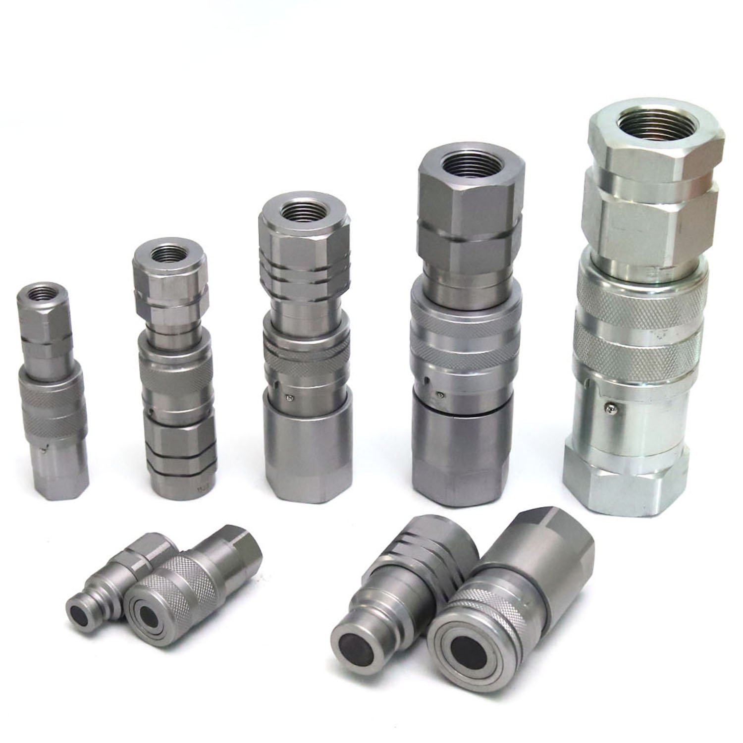 NAIWO QRC steel quick coupling hydraulic quick coupler FLAT FACE quick connectors factory
