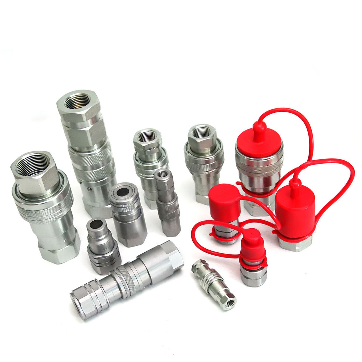 NAIWO QRC steel quick coupling hydraulic quick coupler FLAT FACE quick connectors factory