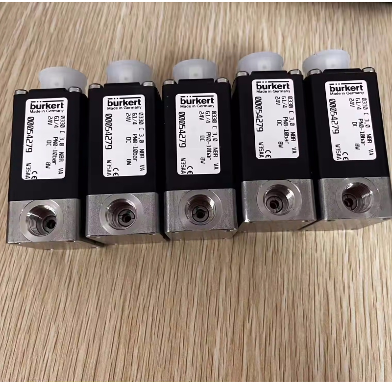 Factory Direct Burkert Hydraulic Valve 00066032/00019078/00069006 0054279 Solenoid Valve
