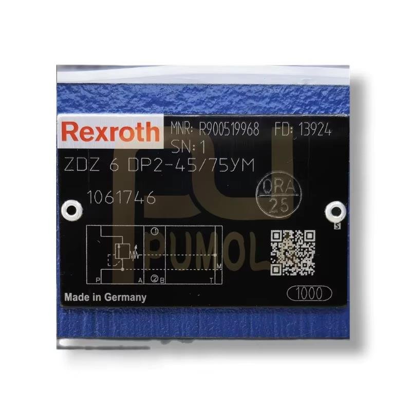 R900519968 ZDZ 6 DP2-4X/75YM Rexroth Check Valve Pressure Sequence Valve