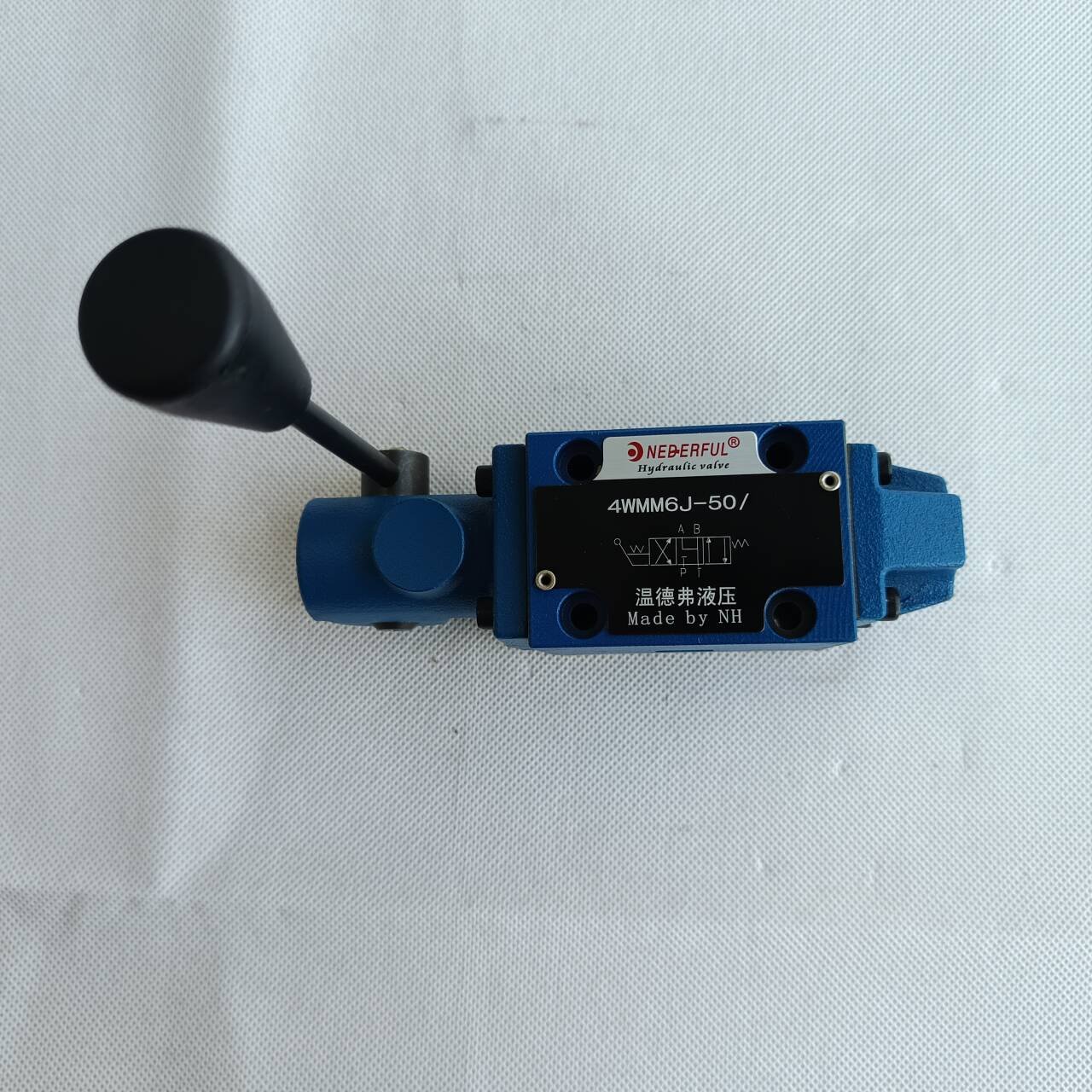 Push-in fitting solenoid valve Hydraulic Directional Control Valves with Hand Lever WMM/4WMM6A