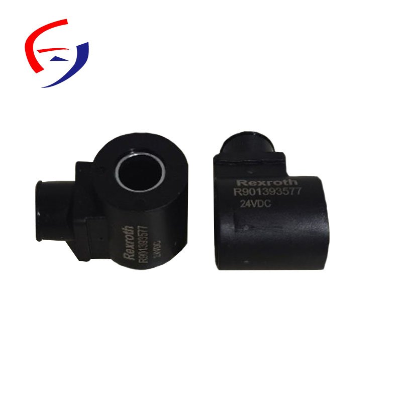 Solenoid Valve R901393412 12vdc For Rexroth Plug-in R901393577 24v Hydraulic Valve Solenoid Coil 24v