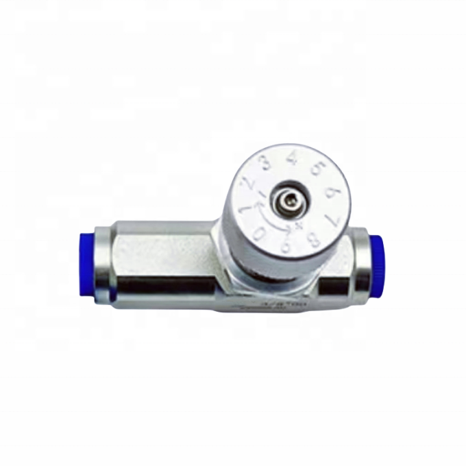 Carbon Steel 1/4 Hydraulic Throttle Valve Stu Type Flow Control Valve
