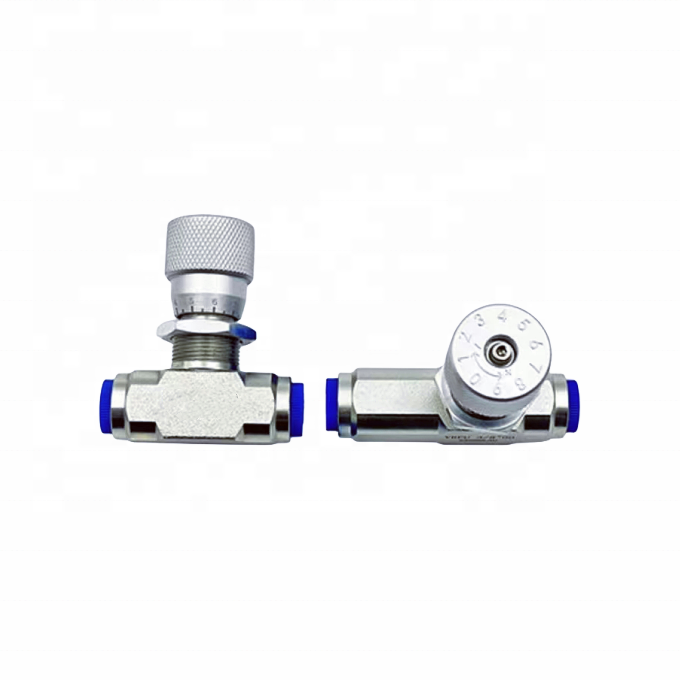 Carbon Steel 1/4 Hydraulic Throttle Valve Stu Type Flow Control Valve