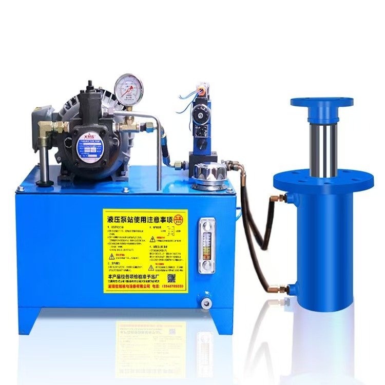Grab Equipment 220V 380V Hydraulic Tank air valve and pressure gauge Grab hydraulic drive unit
