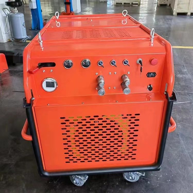 Grab Equipment 220V 380V Hydraulic Tank air valve and pressure gauge Grab hydraulic drive unit