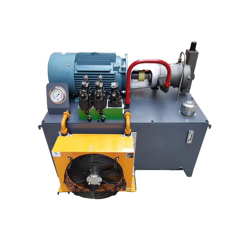 Grab Equipment 220V 380V Hydraulic Tank air valve and pressure gauge Grab hydraulic drive unit