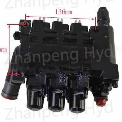 Forklift Spare Parts Control Valve OEM Hydraulic Multi-Way 3 Valves MSV04-3-7726