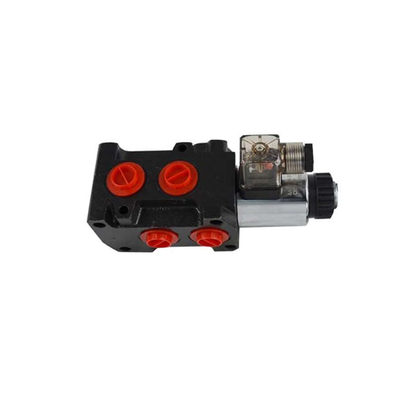 SVV06 solenoid diverter valve hydraulic flow diverter 6-way 2-position hydraulic manual diverter valve for tractor