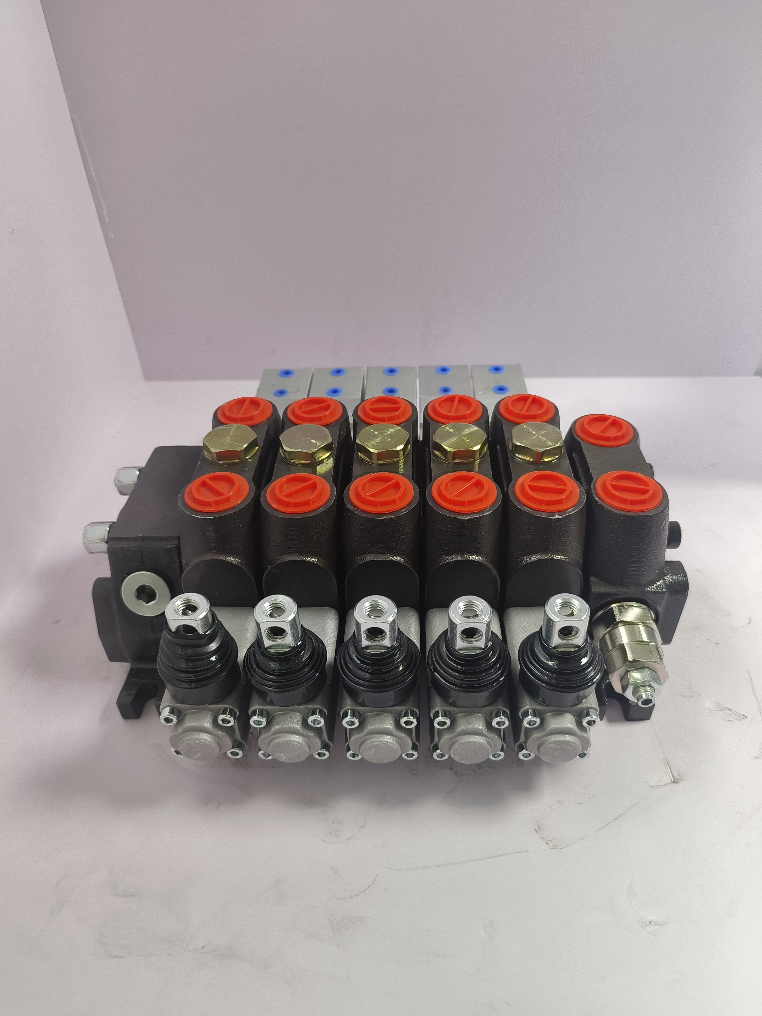 Lixin Factory direct sales DCV100-5 100LPM 350bar sectional hydraulic pneumatic control valve