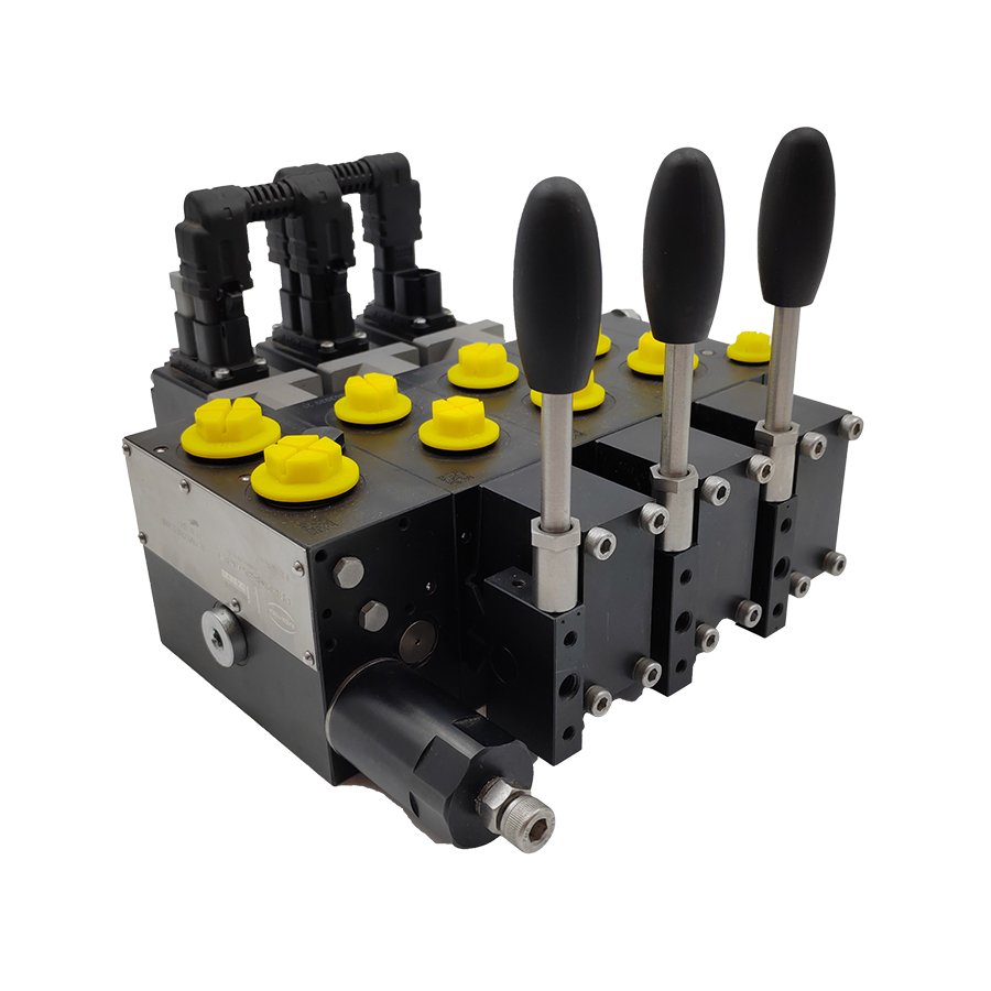 Hawe PSL PSV Multi-Way Hydraulic Valve Electro-Hydraulic Proportional Directional Spool Load Sensing Pre-Compensator