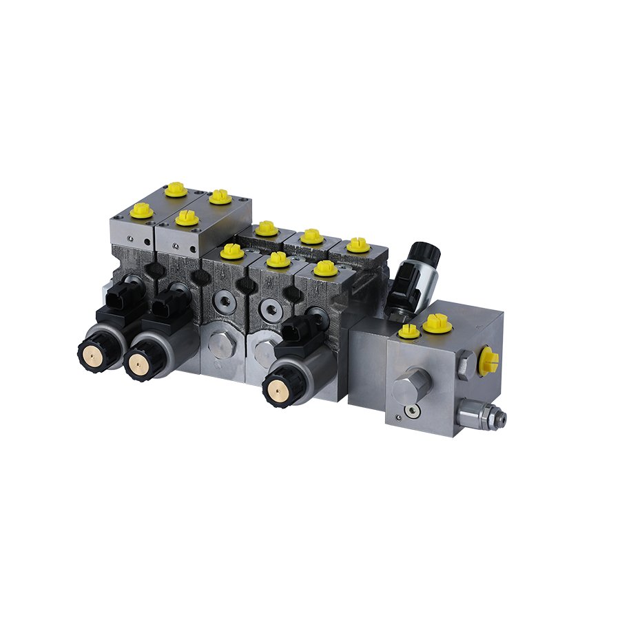 Hawe PSL PSV Multi-Way Hydraulic Valve Electro-Hydraulic Proportional Directional Spool Load Sensing Pre-Compensator