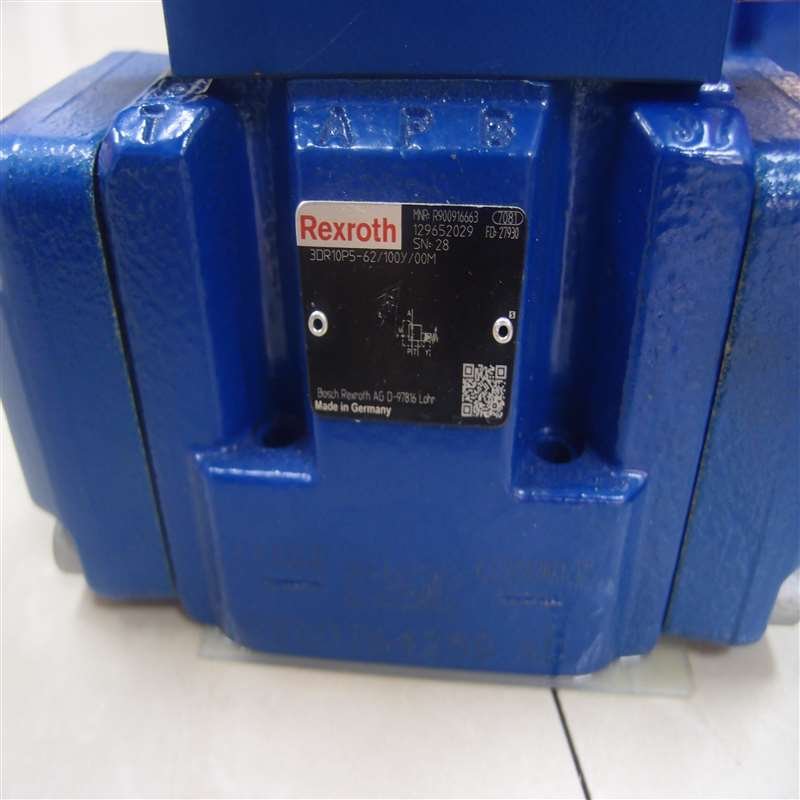 Rexroth 3DR Series 3DR10P, 3DR16P pilot-operated three-way pressure reducing valve 3DR10P5-62/100Y/00M hydraulic operated valve