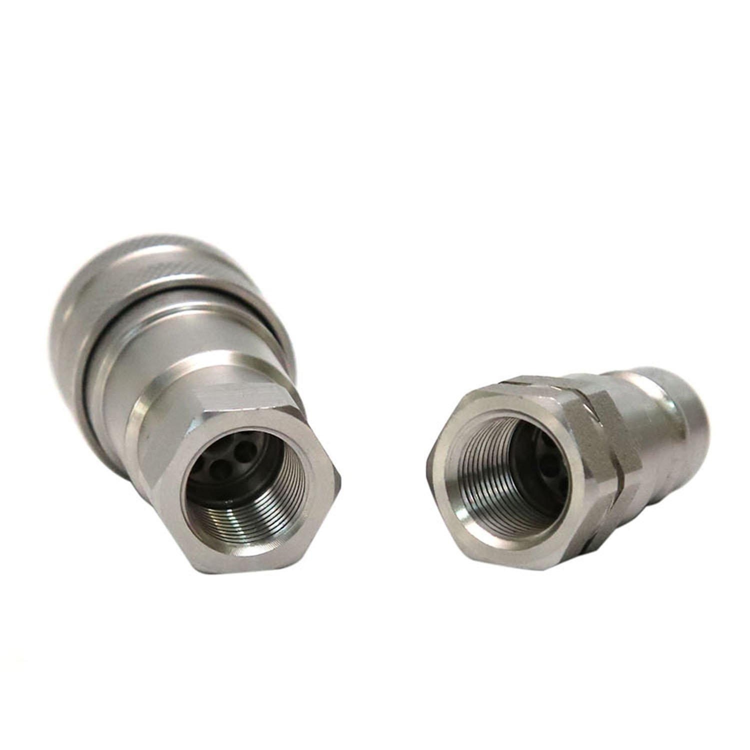 NAIWO 7241A Quick Connector Stainless Hydraulic Quick Coupling Factory Direct Self-sealing Quick Couplers NWA