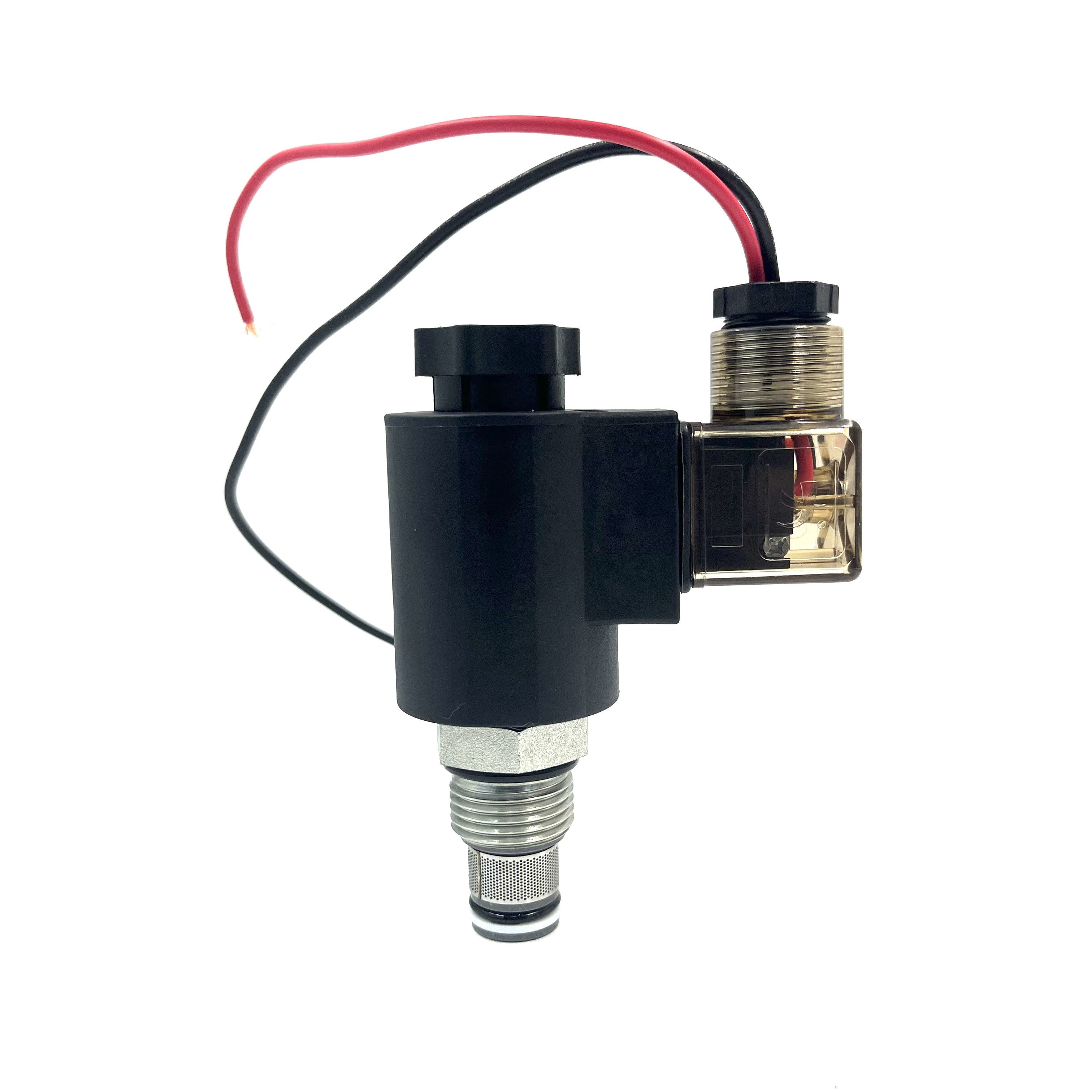 DC 12V 24V Coil SAE6 SAE8 G1/4 G3/8 G1/2 Port Hydraulic Block A-10-2 Standard Manifold Solenoid Valve 2-Position 2-Way