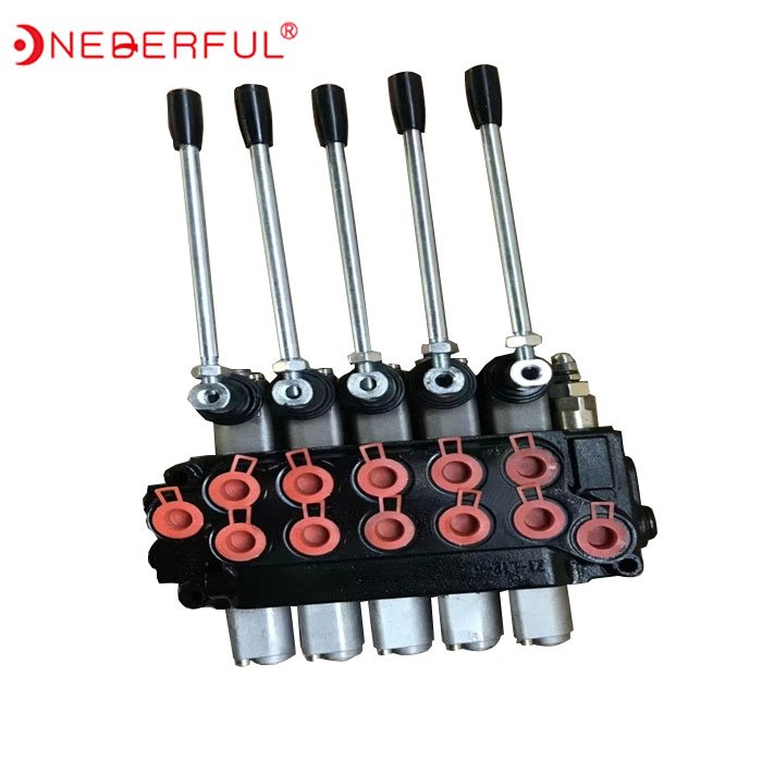 SD8 hydraulic directional control Valve For Tractor Crane Distributor sectional valve 12v hydraulic control valve with joystick