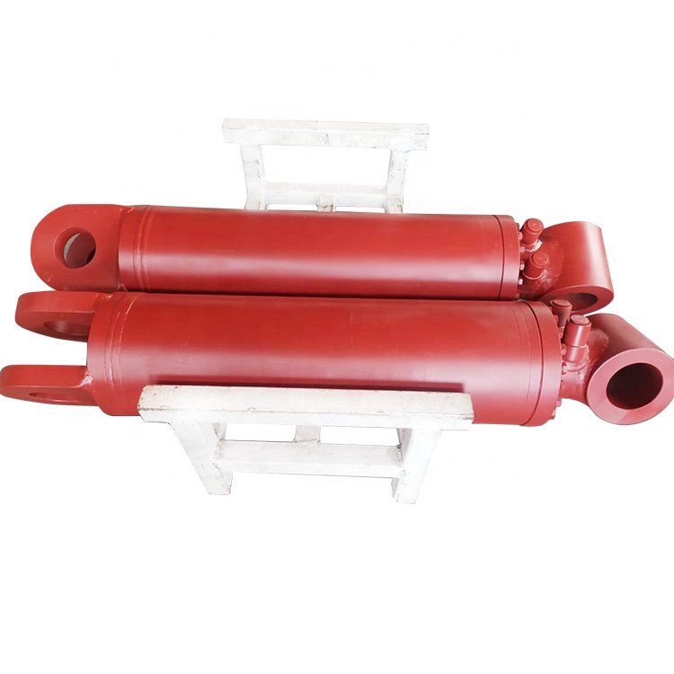 Double acting telescopic Cage hydraulic cylinder for hydraulic woodworking press machine