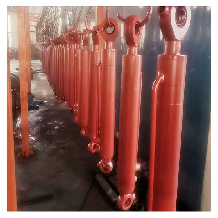 Double acting telescopic Cage hydraulic cylinder for hydraulic woodworking press machine