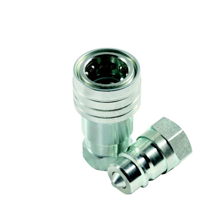 ISO 7241 Standard Industry 1/8" 1/4" 3/8" 1/2" 3/4" 1" Brass Stainless Steel Hydraulic B Series Quick Couplings Fittings