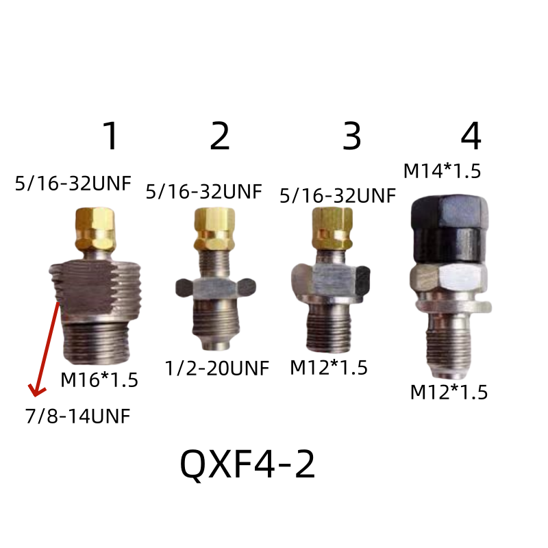 Hydraulic accumulator European and American standard accumulator nitrogen charging tool 1/8NP TQ5/16 32unf