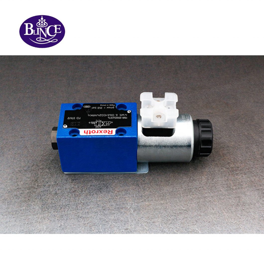 Original Rexroth 4WE Series 12v 24v Valve Two Solenoid Hydraulic Solenoid Directional Valve