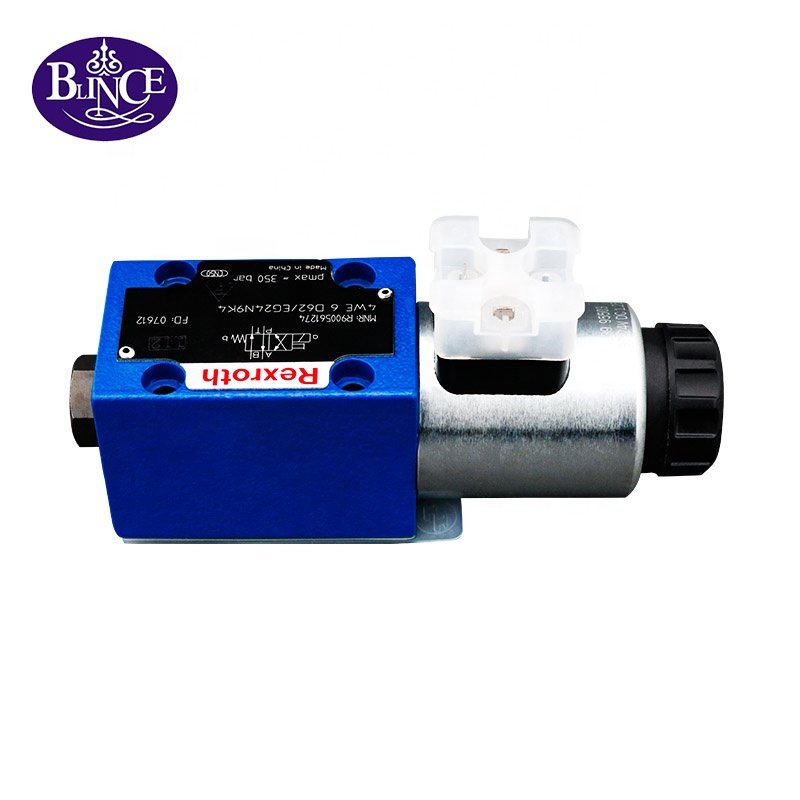 Original Rexroth 4WE Series 12v 24v Valve Two Solenoid Hydraulic Solenoid Directional Valve