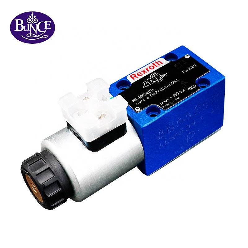 Original Rexroth 4WE Series 12v 24v Valve Two Solenoid Hydraulic Solenoid Directional Valve