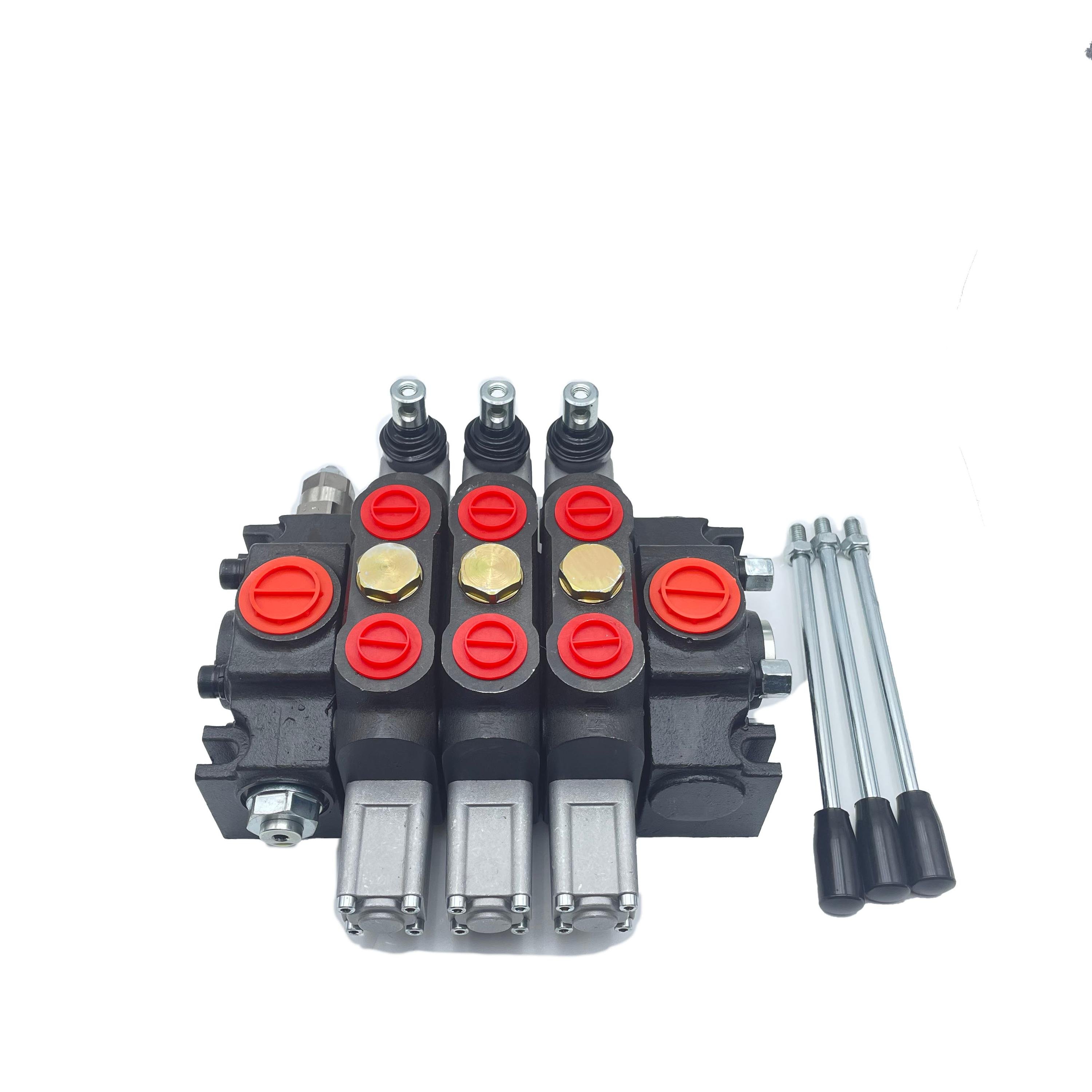 Lixin Factory direct sales DCV140 Series 3 Spools Manual Control Spring Return Hydraulic Valve