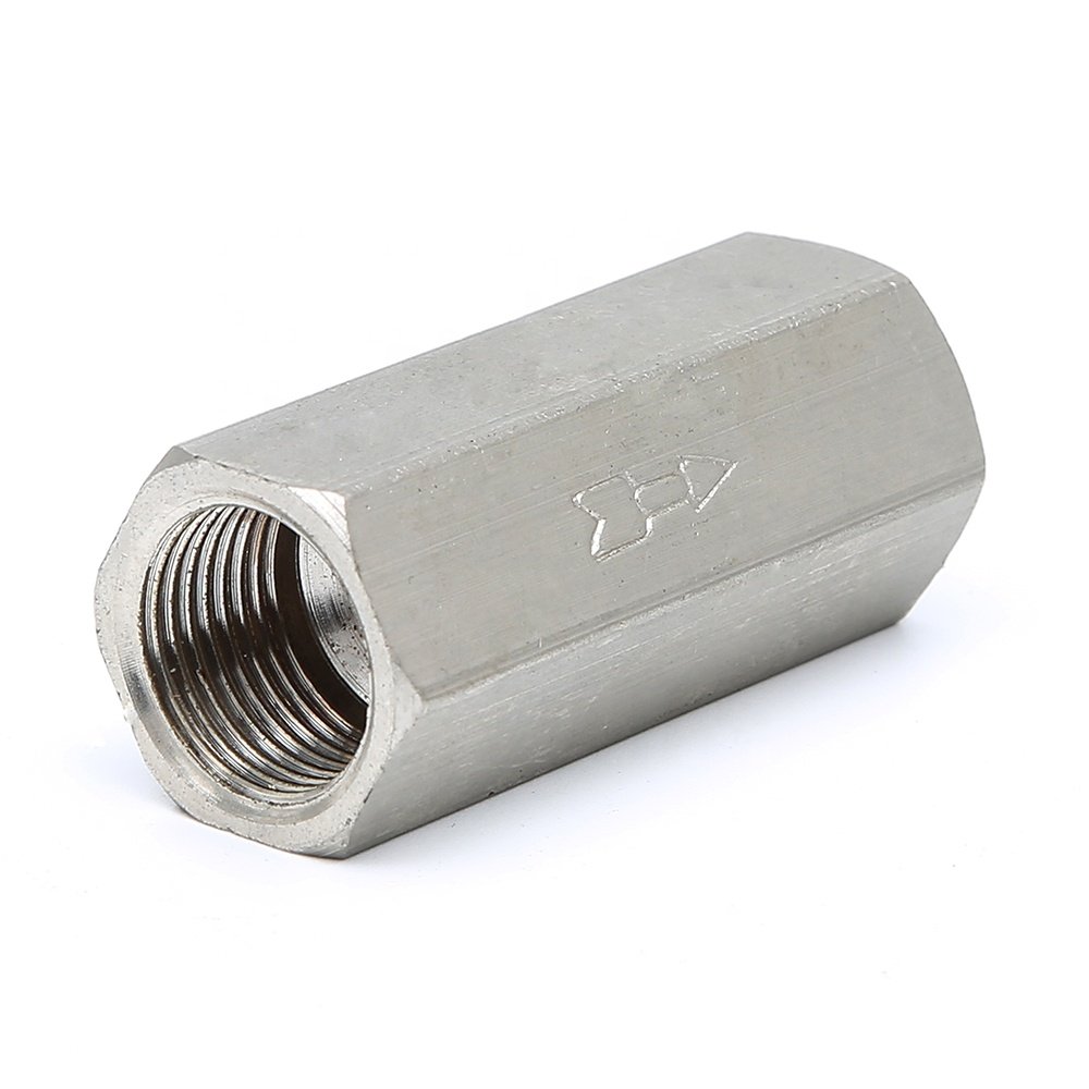 Steel mini hydraulic non return valve to keep oil one way for hydraulic pump check valve stainless steel