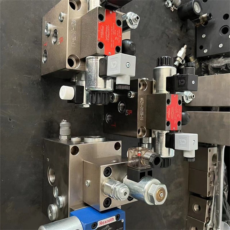 Mayroth Custom Design Hydraulic Manifolds Proportional Control Manifold Hydraulic Valve Block For Press Brake