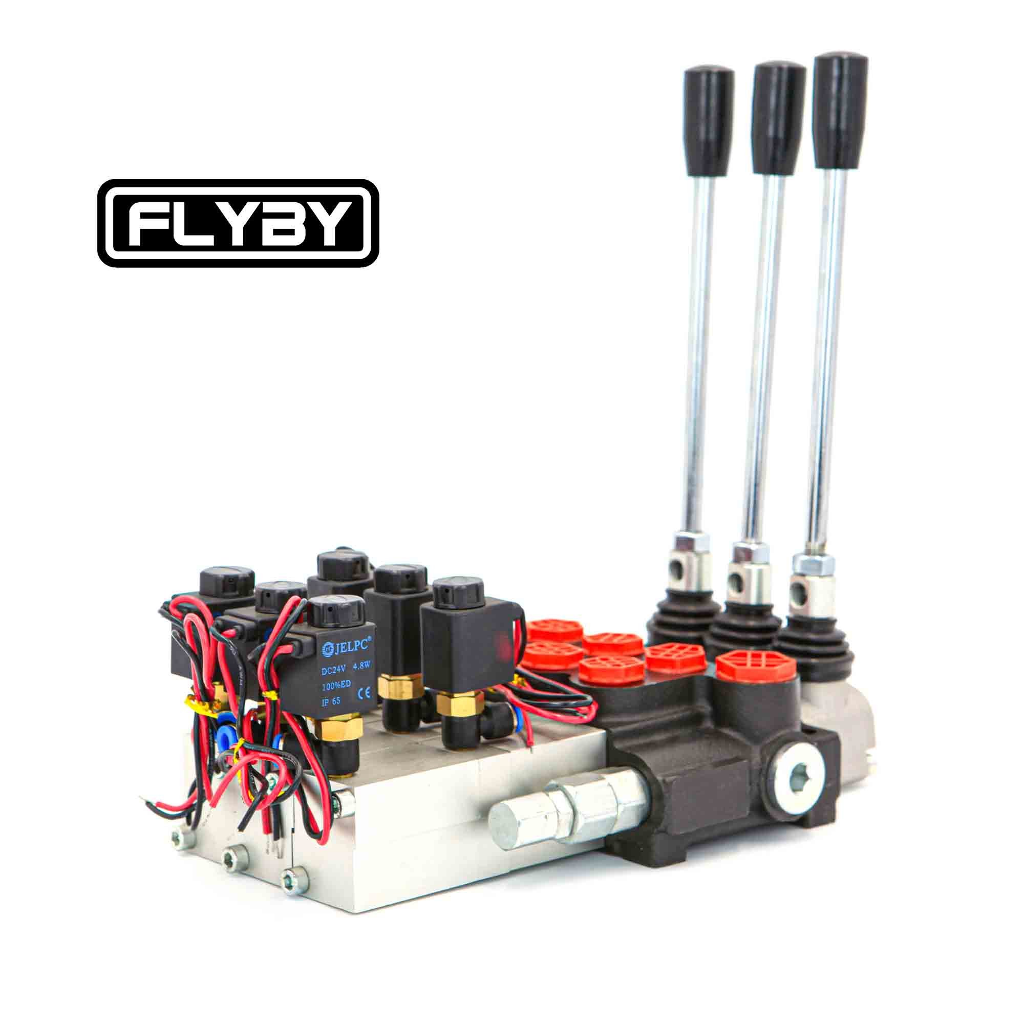 FLYBY Hydraulic Directional Valve Factory Price Multiple Section Directional Valve For Hydraulic System
