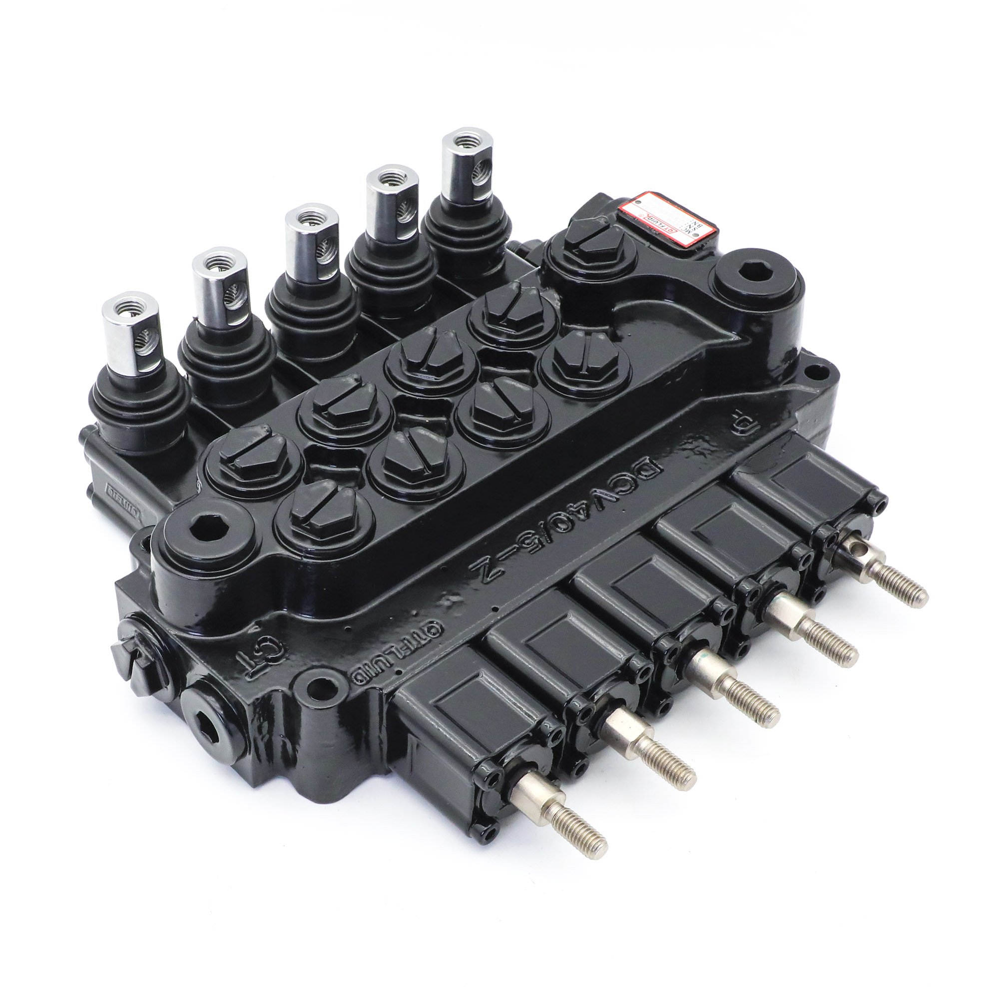 Monoblock hydraulic control valve directional hydraulic control valve outrigger valve for truck mount crane use