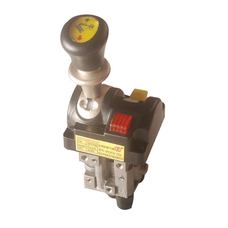 Proportional Hydraulic Tipping Control Valve Other Truck Parts Control Joy Stick Valve For Tipper Truck