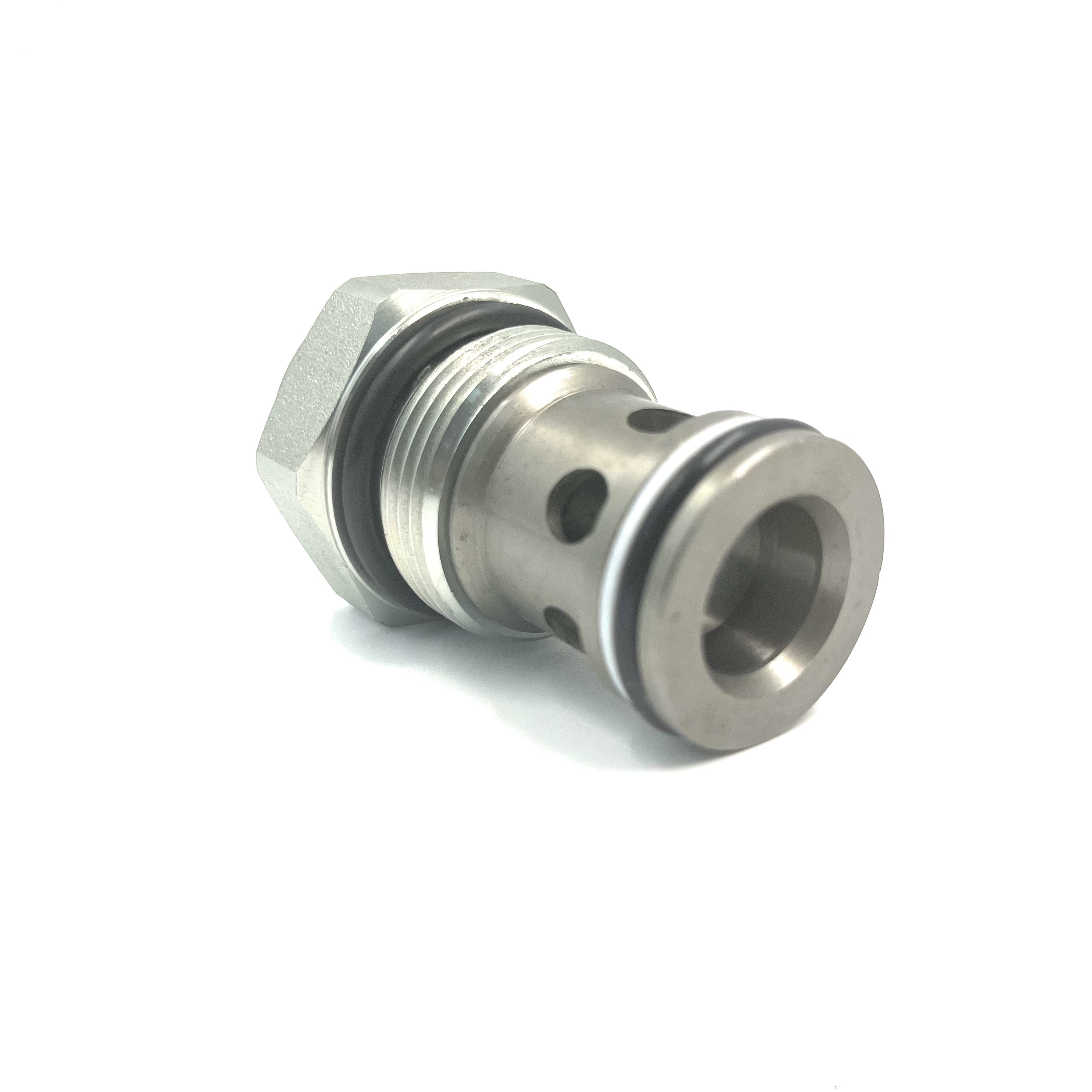 Weipu Hydraulic CV16-20 Cartridge Check Valve New Condition with 1-Year Warranty Featuring Pump Gear Bearing Core Components