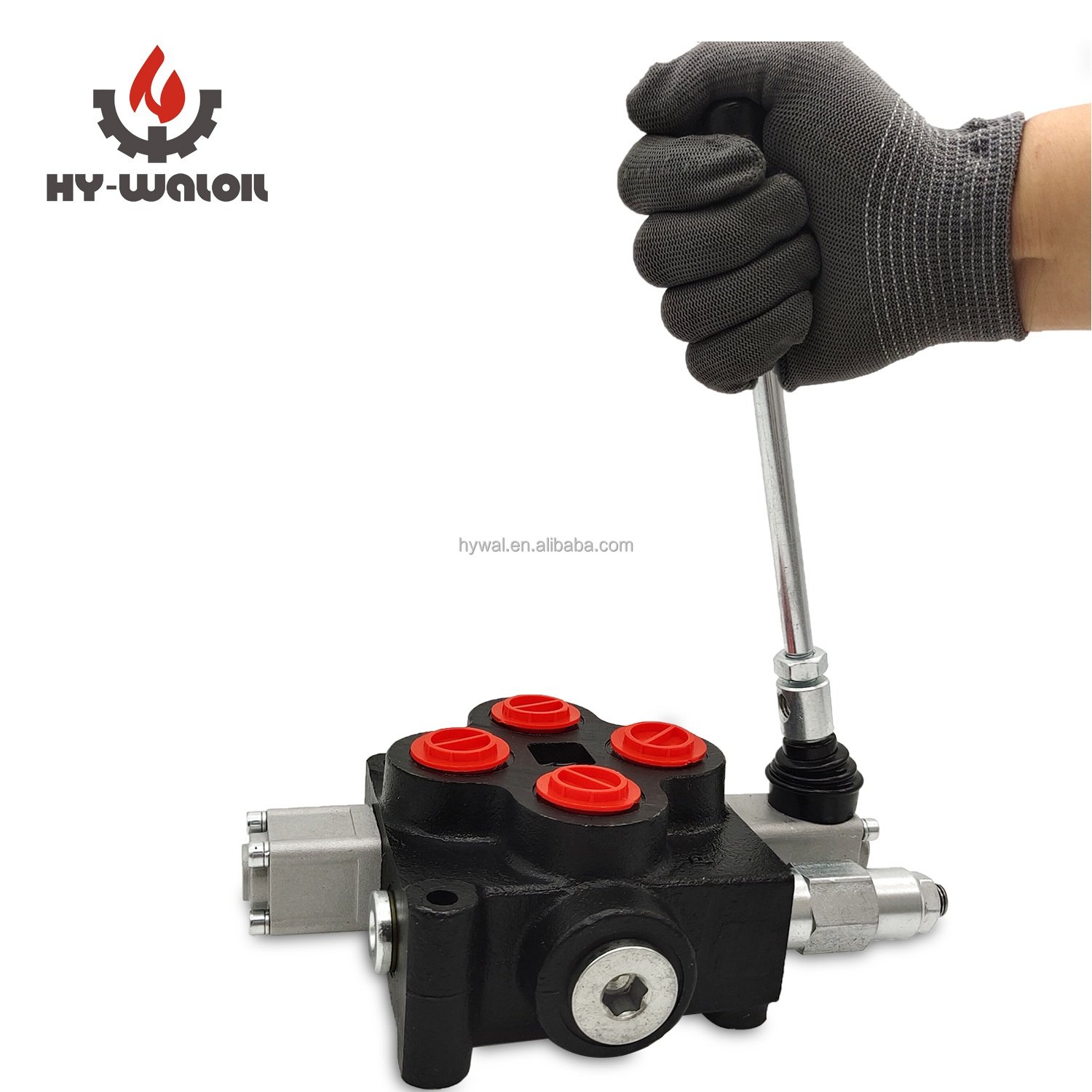 DCV80 Hydraulic Control Valve Industrial Scientific 90L/min 3000PSI Monoblock High Pressure Control Valve